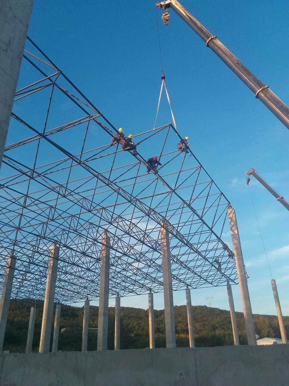 网架加工的现代建筑之道
