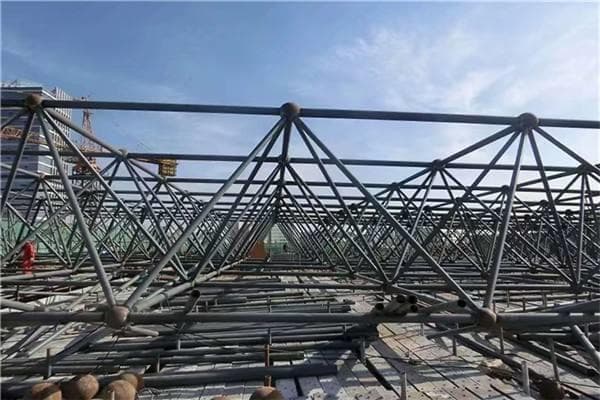 加油站网架加工结构特点与结构要点