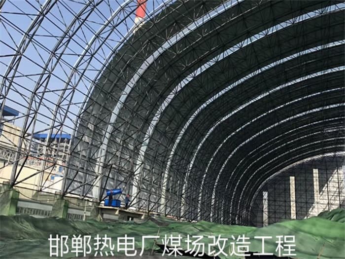 江苏宿迁国望高科纤维公司 -生活楼网架 成品库网架 立体库网架